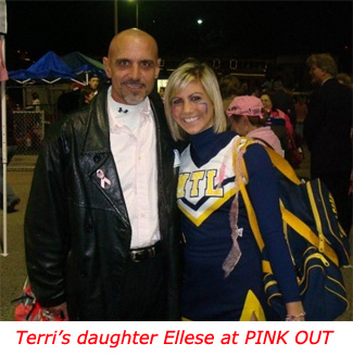 Terri's Daughter Ellese at PINK OUT